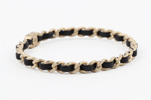 CHANEL BLACK 2012 CC CHAIN BRACELET