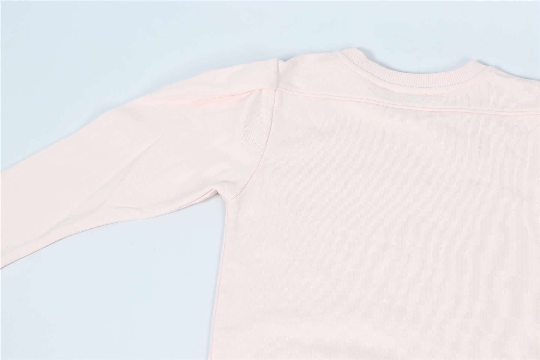 GIVENCHY PINK KIDS GIRLS COTTON SWEATSHIRT 8 YEARS