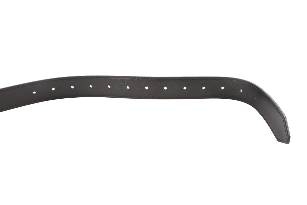 FENDI BLACK UTILITY LEATHER BELT BAG