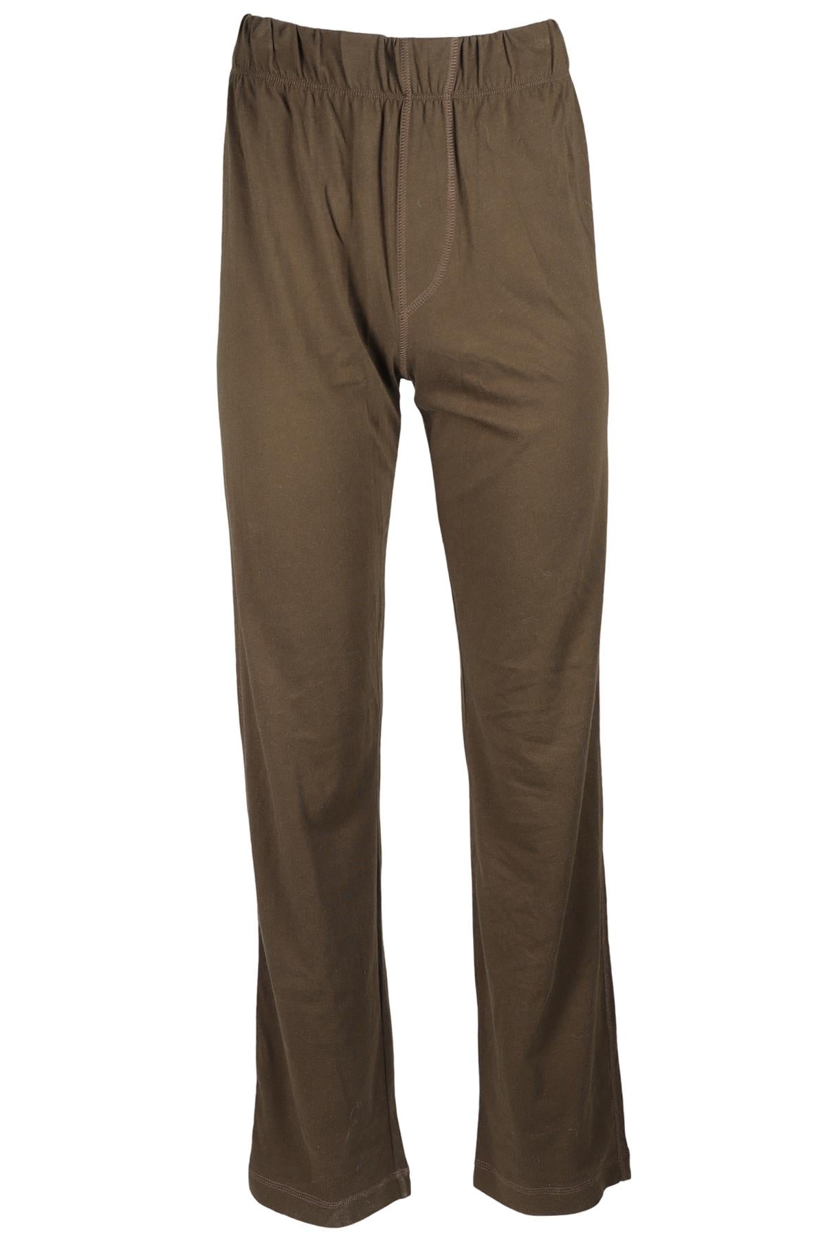 ETERNE KHAKI COTTON TRACK PANTS XSMALL