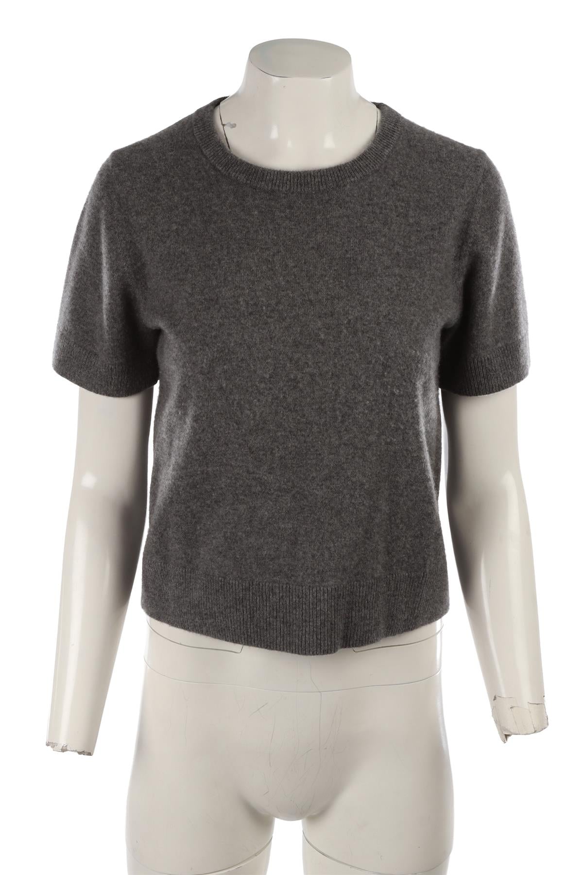 GREY CASHMERE SWEATER
