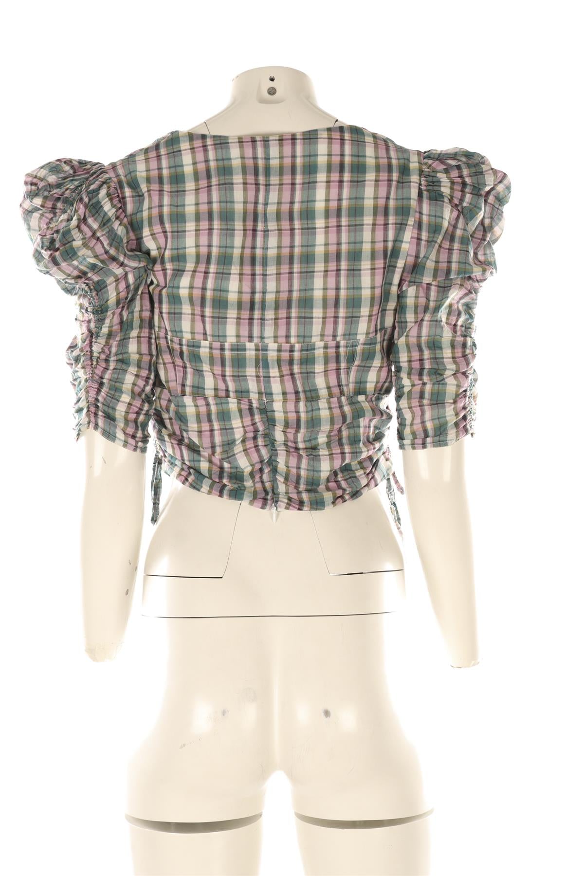 ISABEL MARANT ÉTOILE MULTI COTTON TOP FR 40 UK 12
