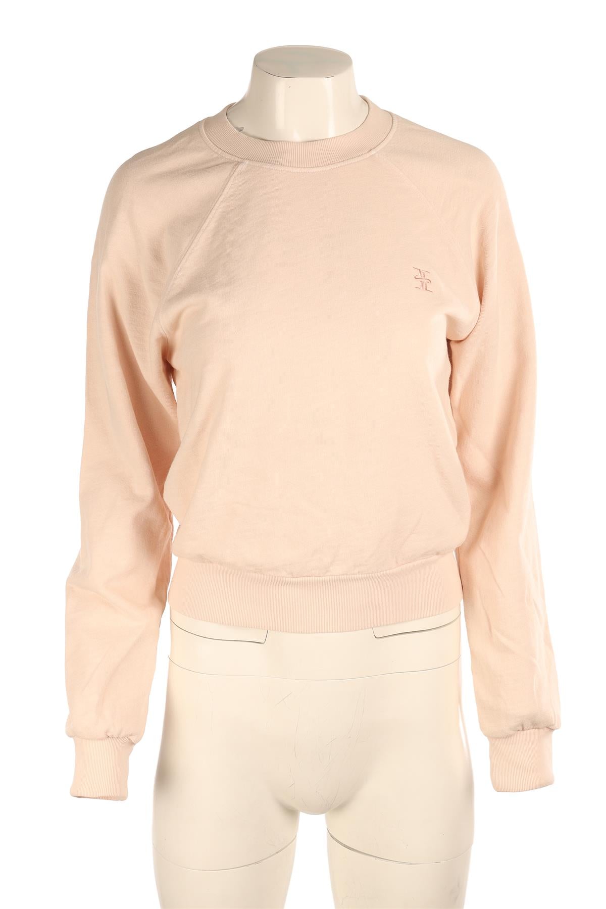 ETERNE PINK COTTON SWEATSHIRT SMALL