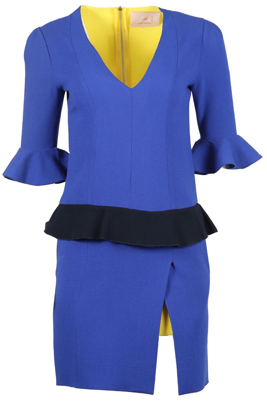 ROXSANDA WOOL MINI DRESS UK 8