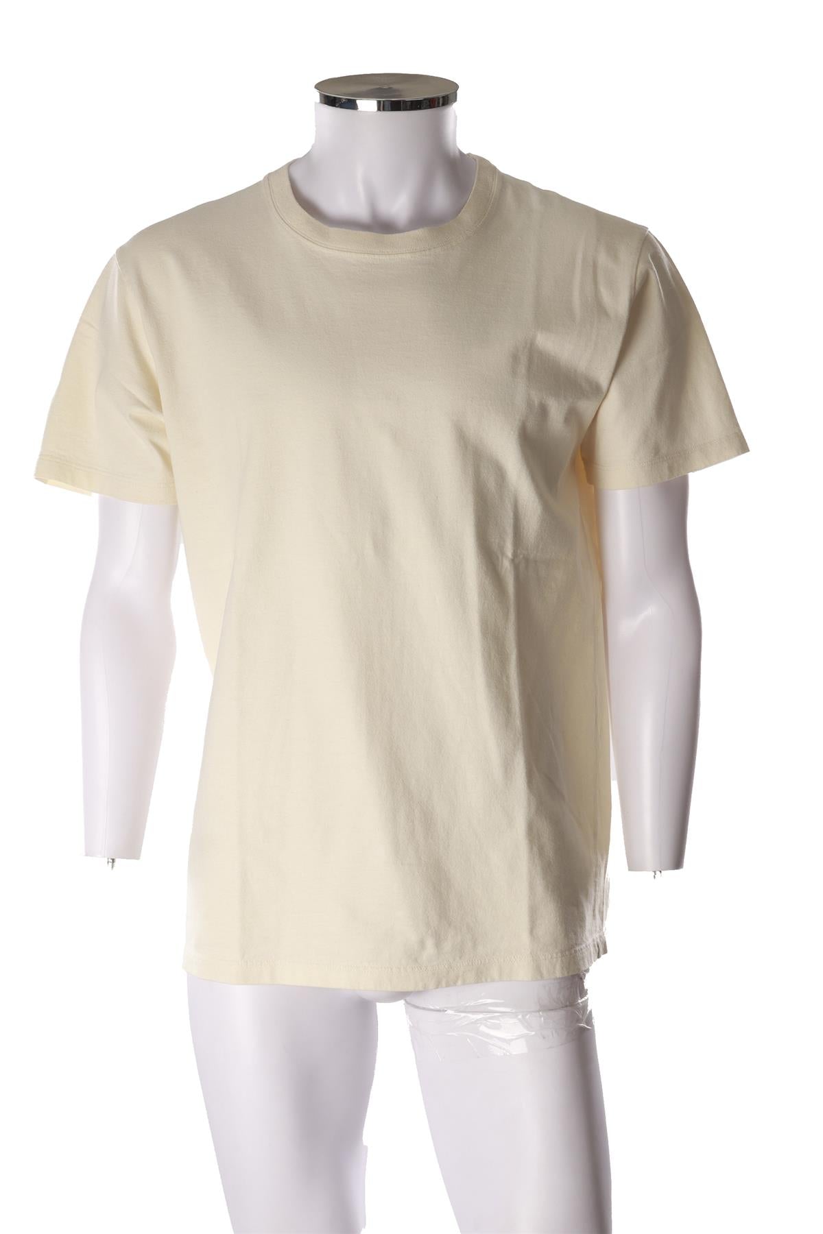 GUCCI CREAM MEN'S COTTON T-SHIRT SMALL