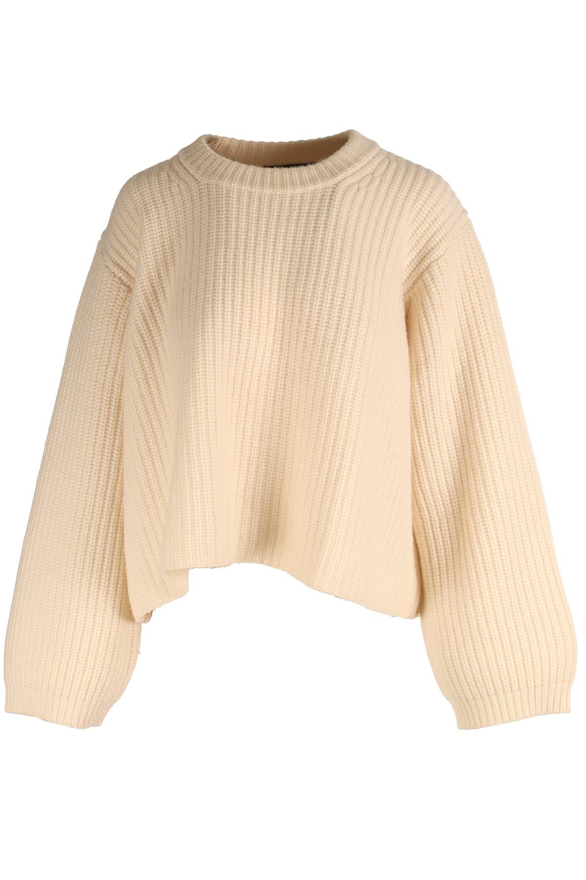 LISA YANG CREAM CASHMERE SWEATER XSMALL