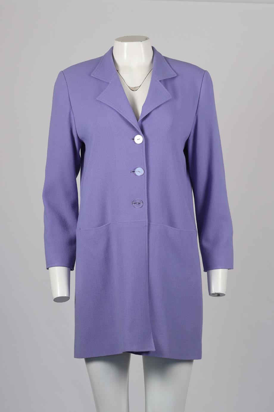 JEAN MUIR VINTAGE WOOL BLAZER UK 12