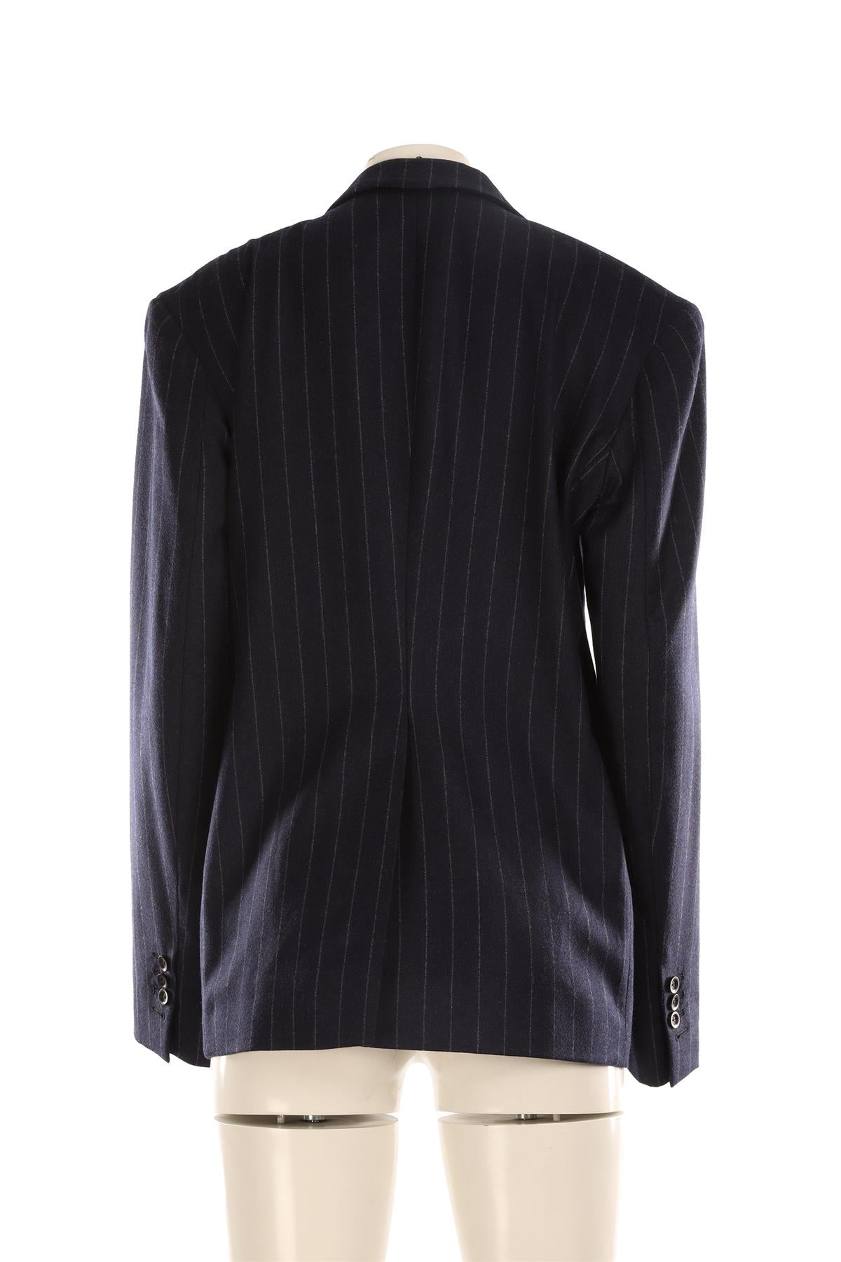 ALEX EAGLE NAVY WOOL BLAZER UK 14 US 10 FR 42
