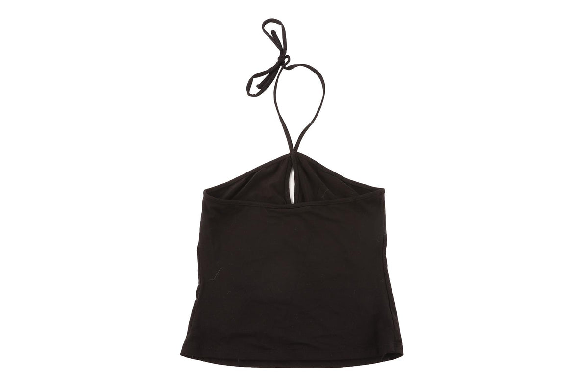 REFORMATION BLACK JERSEY TOP SMALL