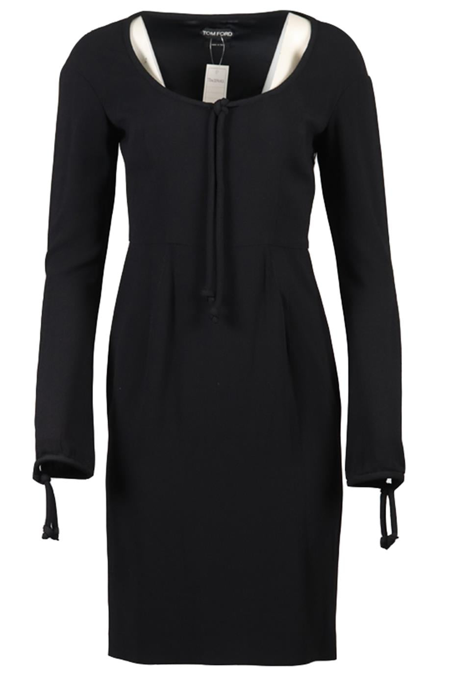 TOM FORD CREPE MINI DRESS IT 42 UK 10