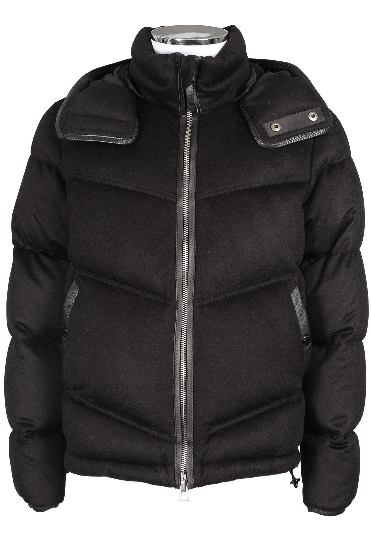 TOM FORD BLACK MEN'S PADDED DOWN JACKET IT 48 UK/US CHEST 38