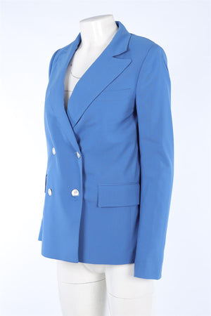 ALEX EAGLE BLUE WOOL BLAZER UK 8