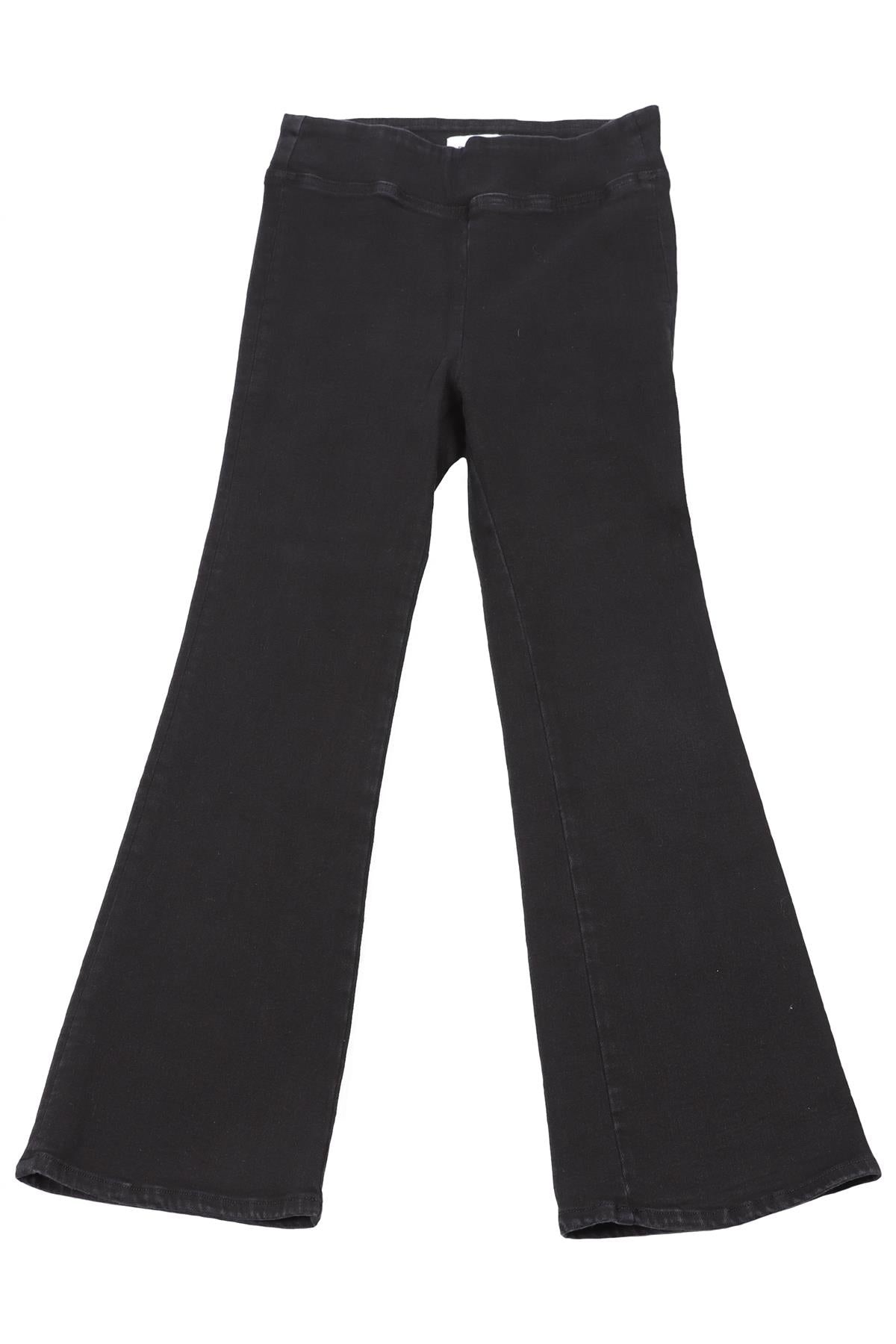 FRAME BLACK HIGH RISE FLARED JEANS UK 8