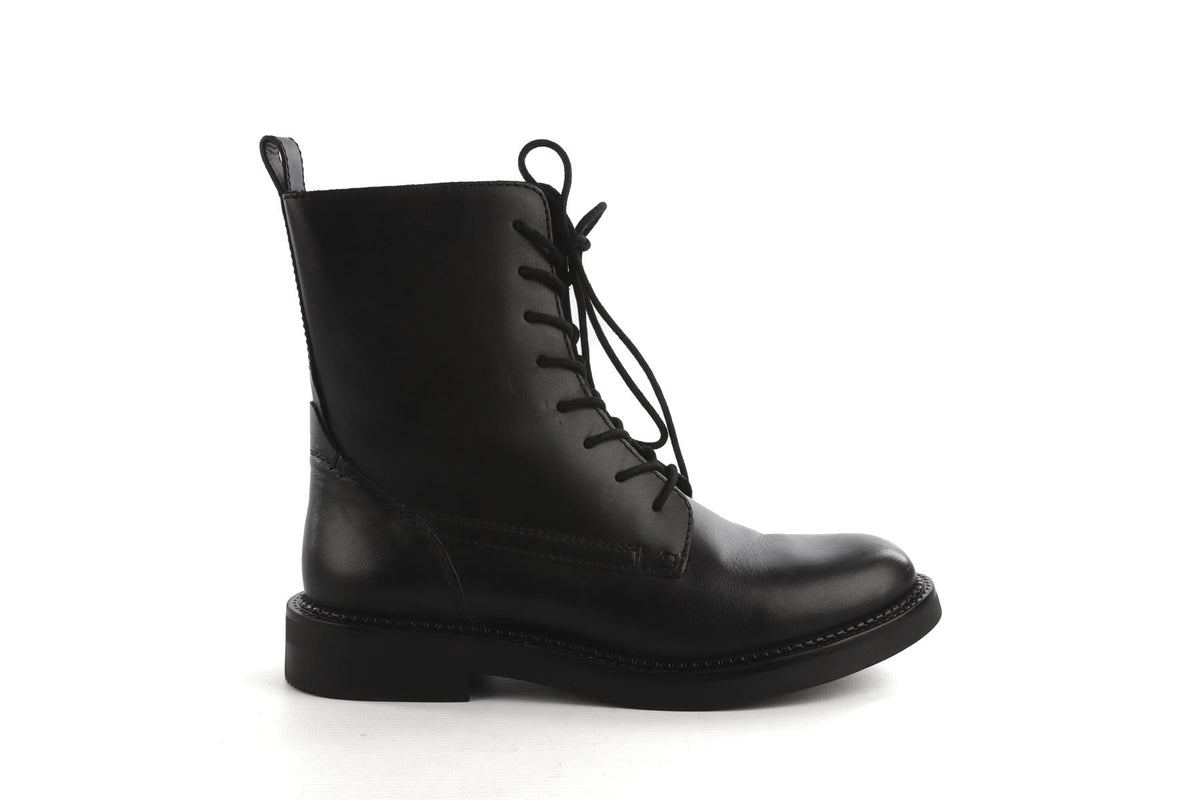 Geox Black Leather Boots EU 39 UK 6 US 9