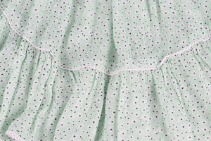 SUNDAY ST TROPEZ GREEN KIDS GIRLS DRESS 4-6 YEARS