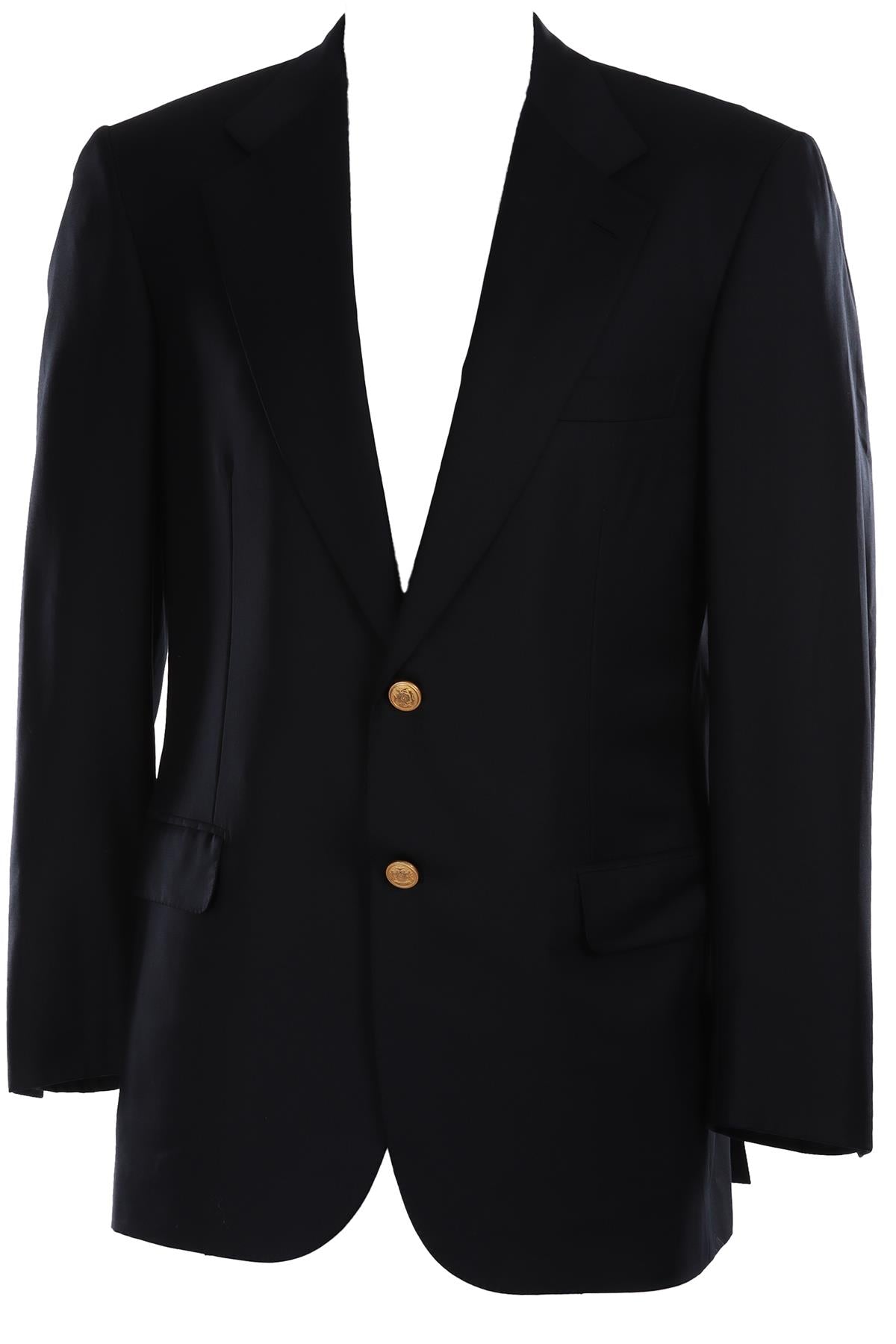 BRIONI MEN'S NAVY WOOL JACKET IT 50R UK/US 40