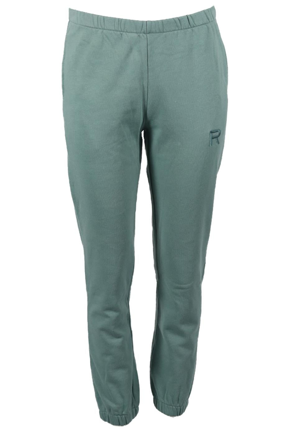 RAGDOLL EMBROIDERED COTTON JERSEY TRACK PANTS SMALL