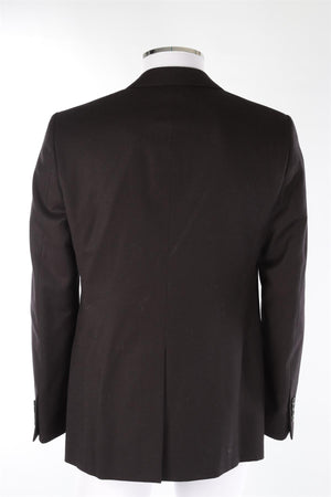LANVIN BLACK MEN'S CASHMERE BLAZER IT 52 UK 42