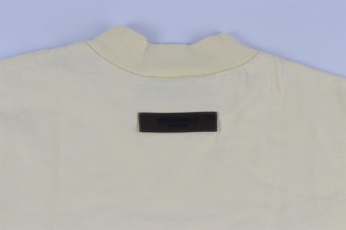 ESSENTIALS YELLOW KIDS BOYS T-SHIRT 6-7 YEARS