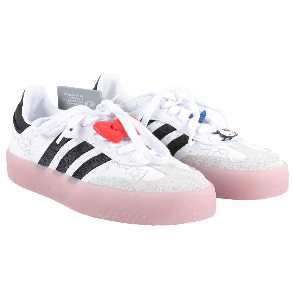 ADIDAS WHITE LEATHER TRAINERS UK 4.5 EU 37.5 US 6