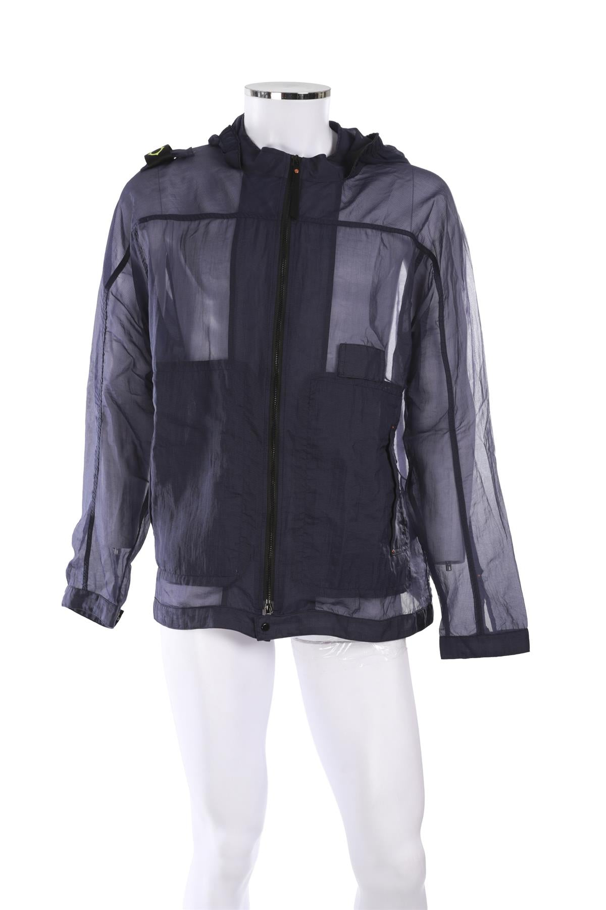 MA.STRUM NAVY MESH JACKET XLARGE