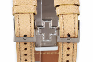 ROGER DUBUIS FOLLOW ME 18K WHITE GOLD AND DIAMOND WATCH