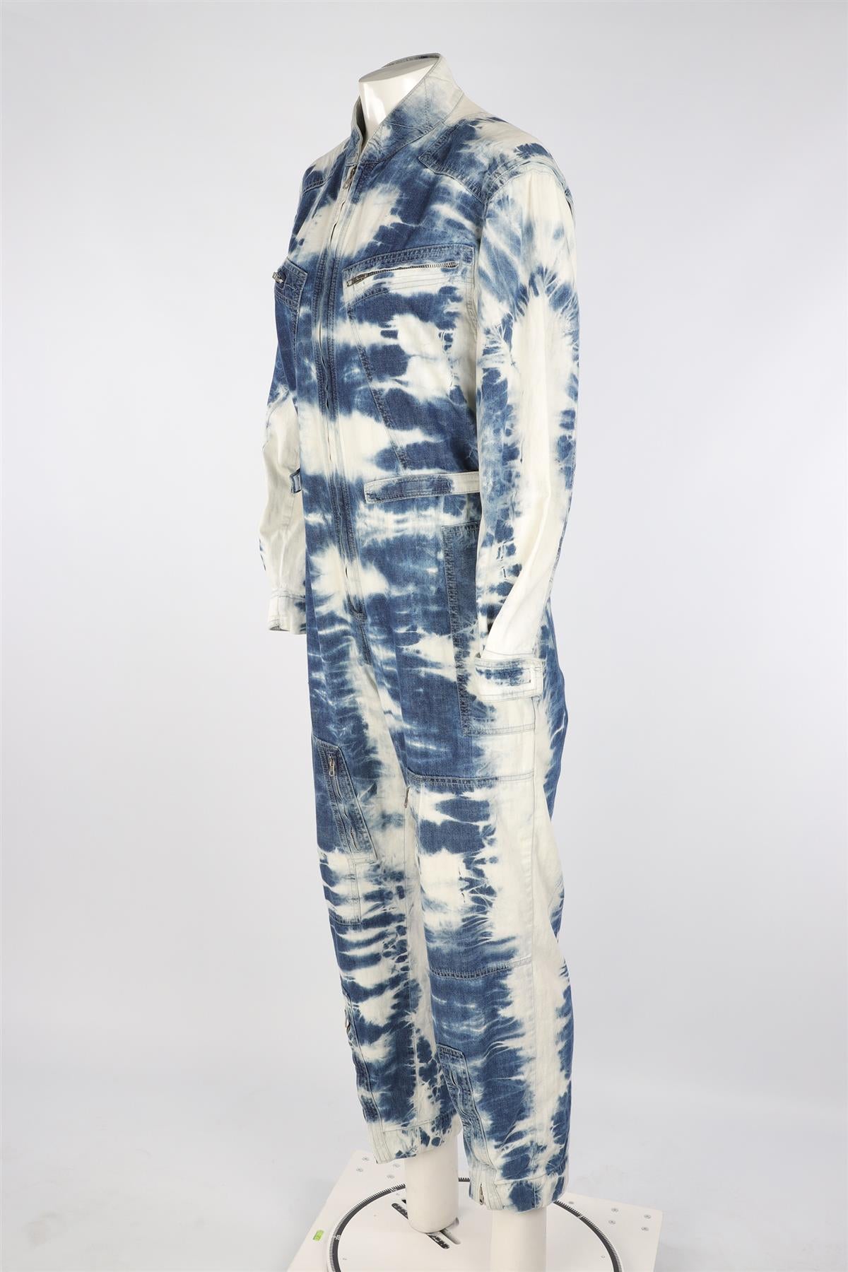 STELLA MCCARTNEY BLUE DENIM JUMPSUIT FR 40 UK 12