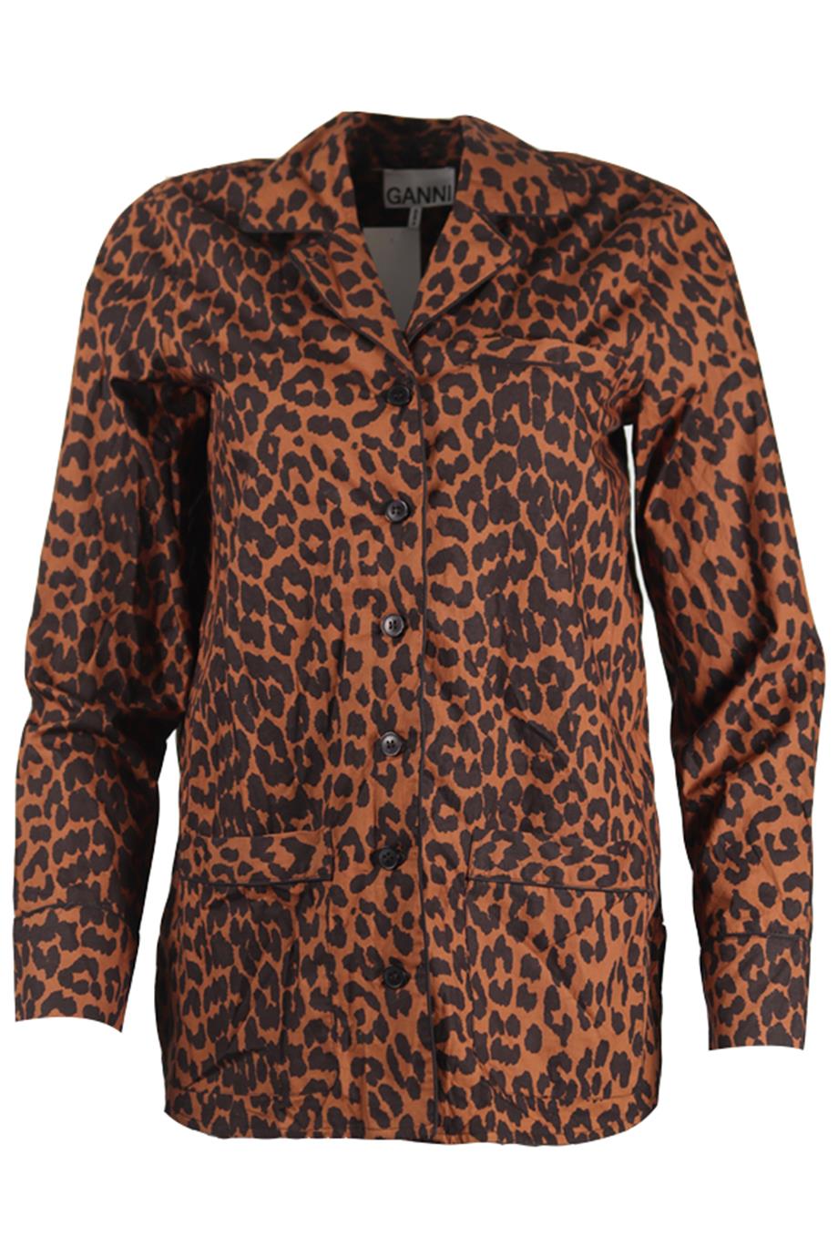 GANNI COTTON SHIRT DE 34 UK 8