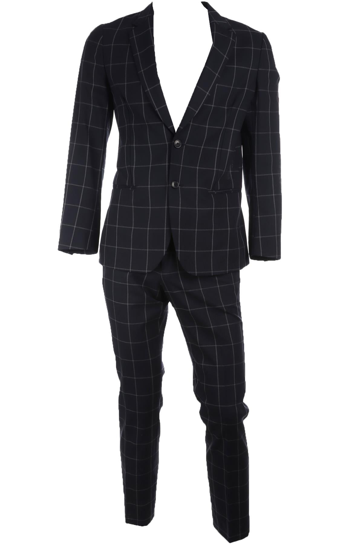 PAUL SMITH BLUE MENS WOOL SUIT UK/US 36 FR 36 IT 46