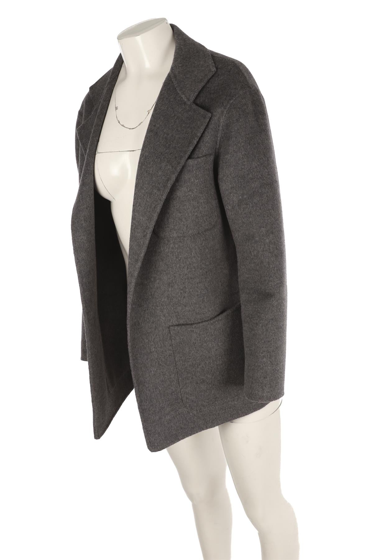 TOTEME GREY WOOL JACKET DE 34 UK 8
