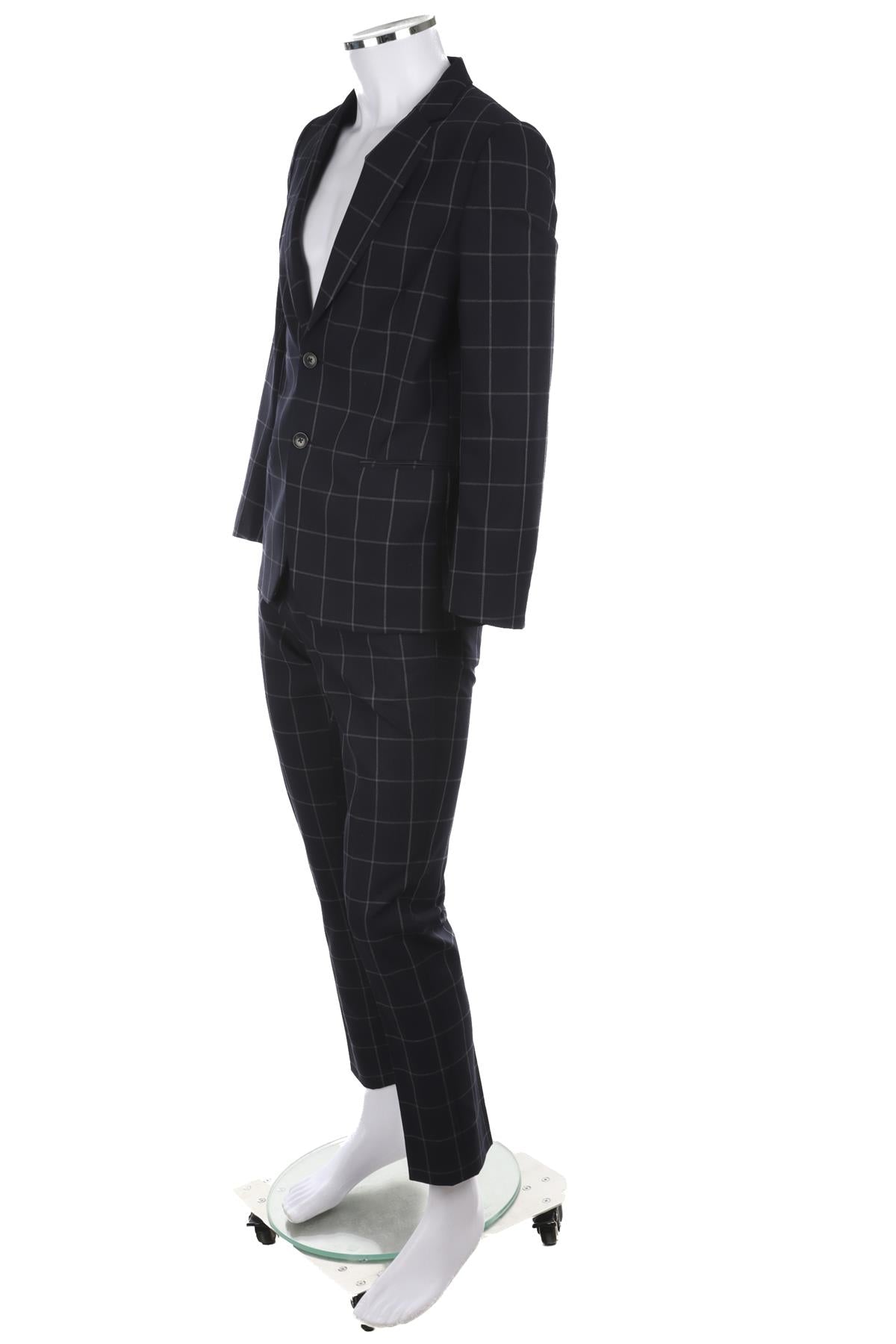 PAUL SMITH BLUE MENS WOOL SUIT UK/US 36 FR 36 IT 46
