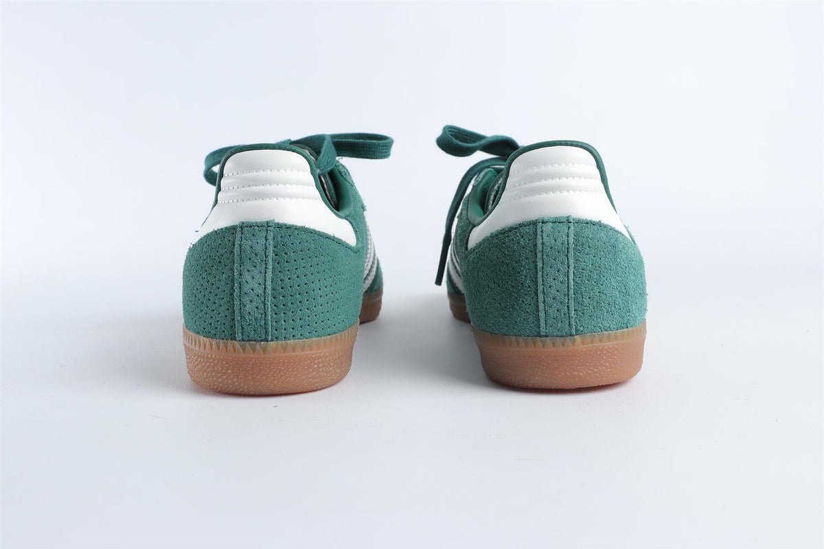 ADIDAS GREEN SAMBA OG 'CORE GREEN' SNEAKERS EU 38.5 UK 5 US 5.5