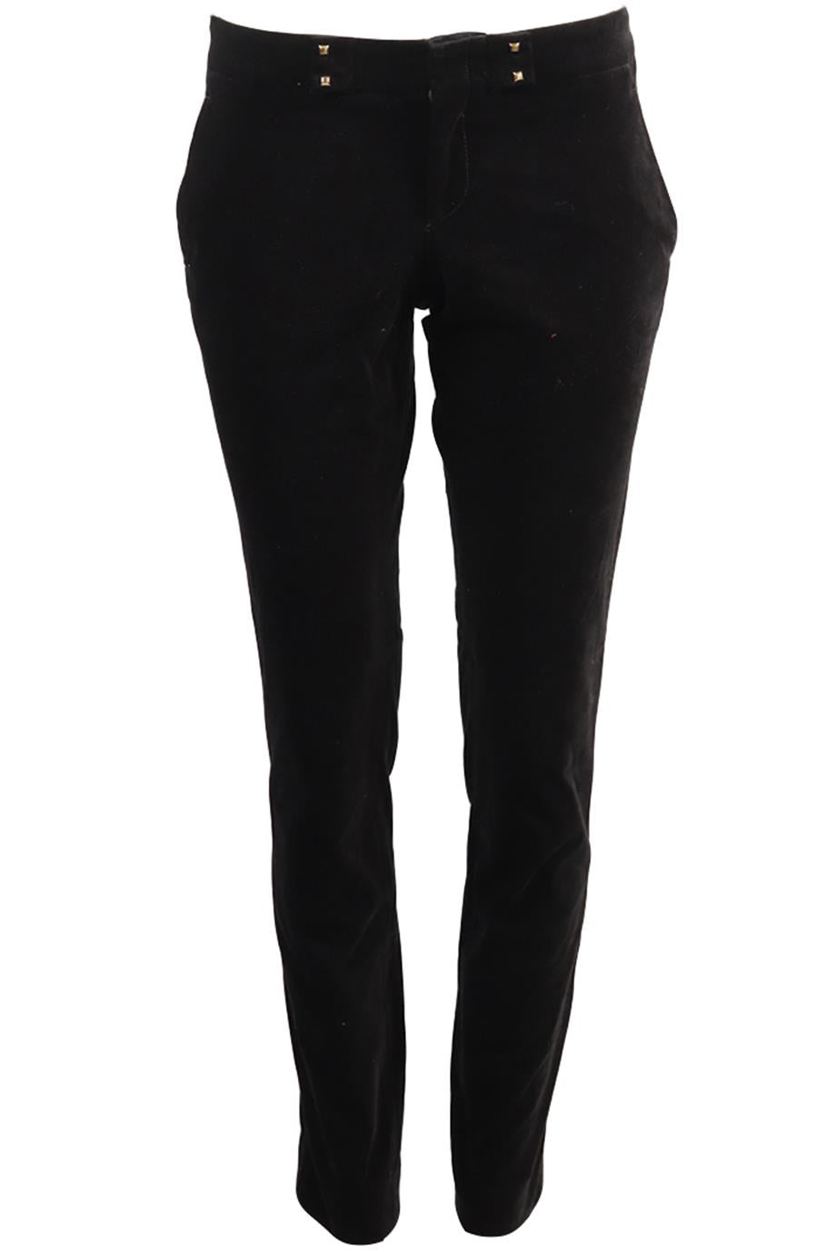 GUCCI VELVET STRAIGHT LEG PANTS IT 40 UK 8