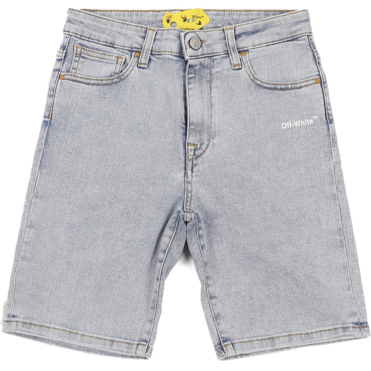 OFF-WHITE BLUE KIDS BOYS SHORTS 10 YEARS