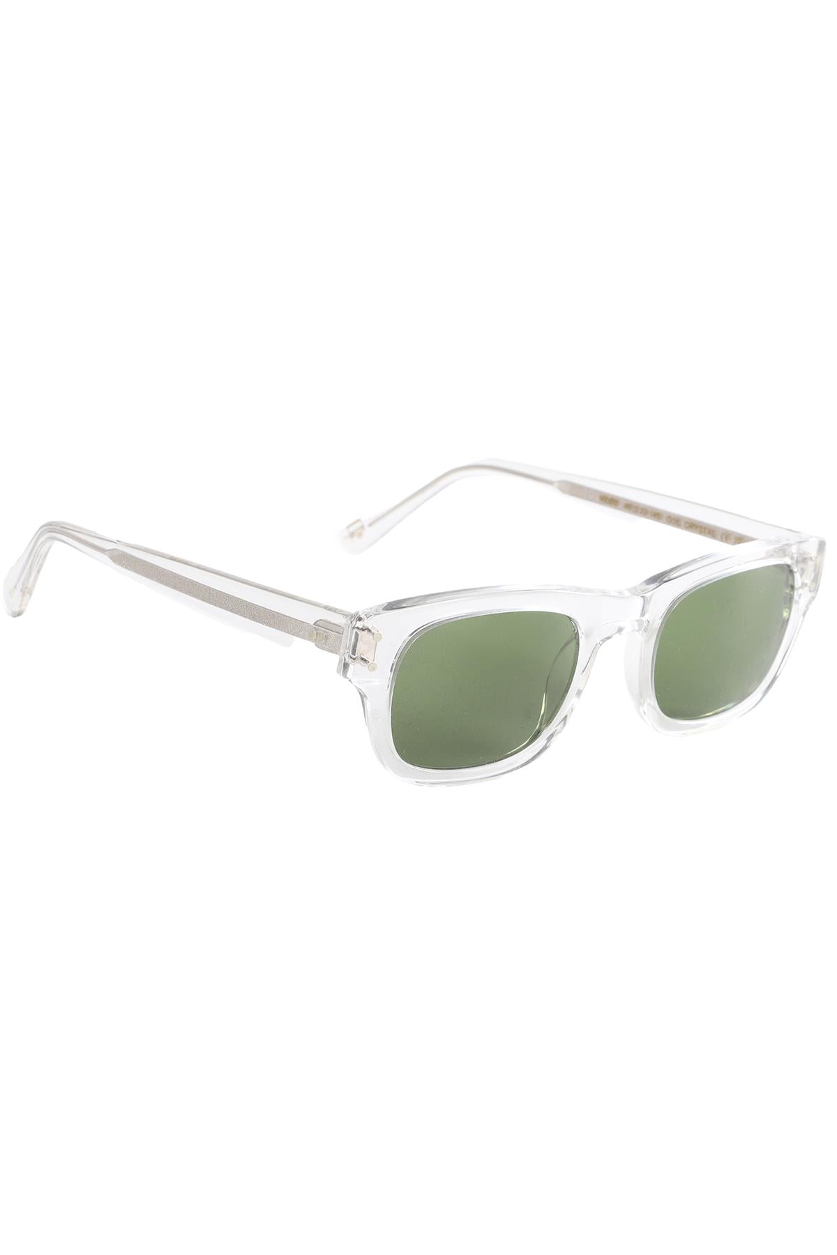MOSCOT NEUTRALS RECTANGLE FRAME ACETATE SUNGLASSES