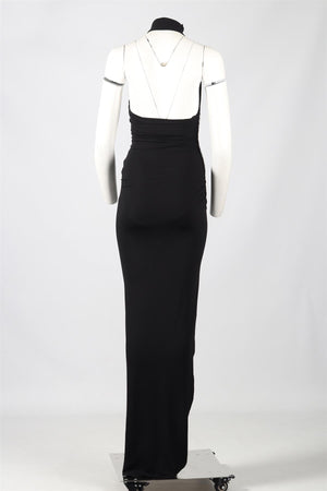 ALEXANDRE VAUTHIER JERSEY MAXI DRESS FR 36 UK 8