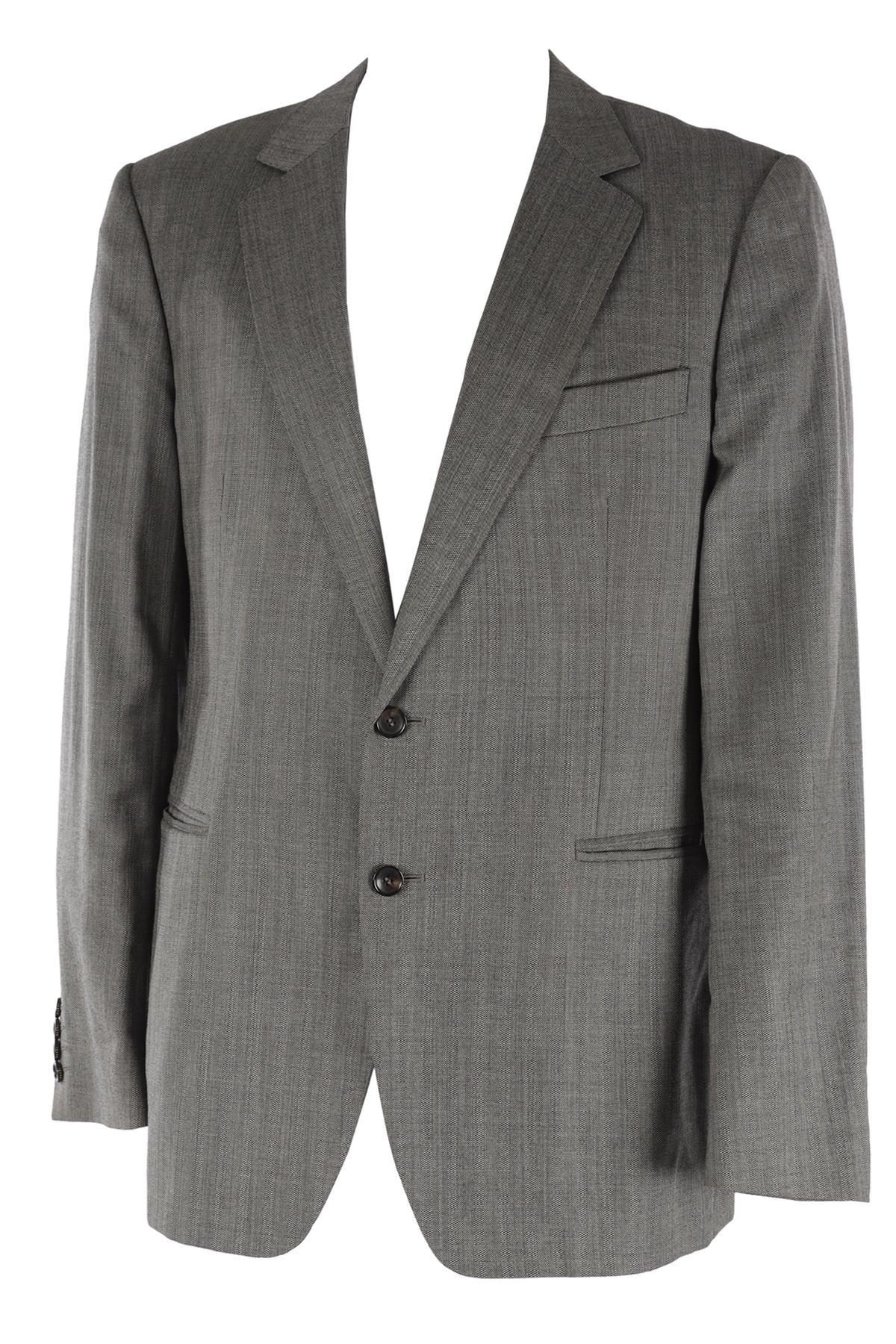 GUCCI GREY MEN'S WOOL BLAZER IT 54 UK 44