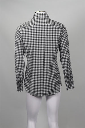 TOM FORD MEN'S CHECKED COTTON SHIRT EU 39 UK/US CHEST 38