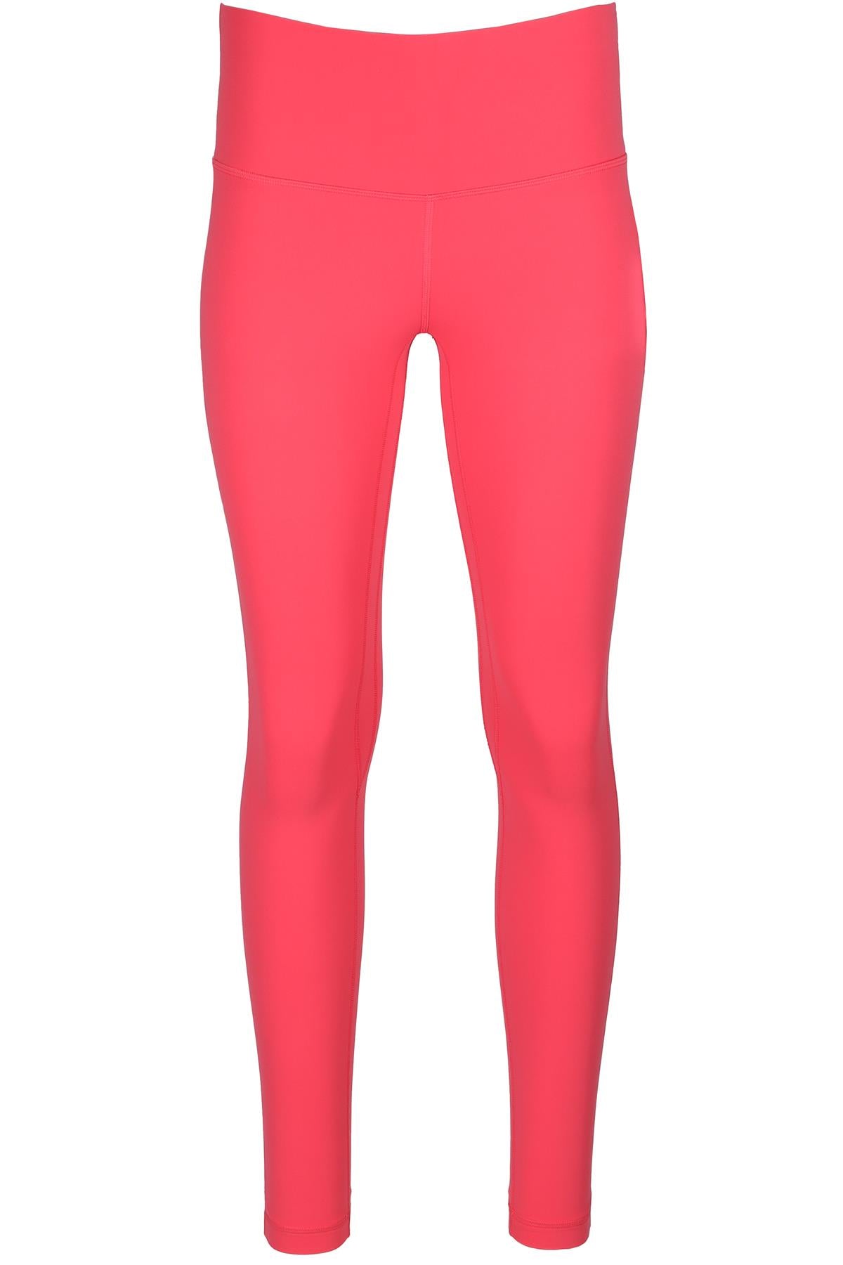 LULULEMON PINK JERSEY LEGGINGS US 4 UK 8