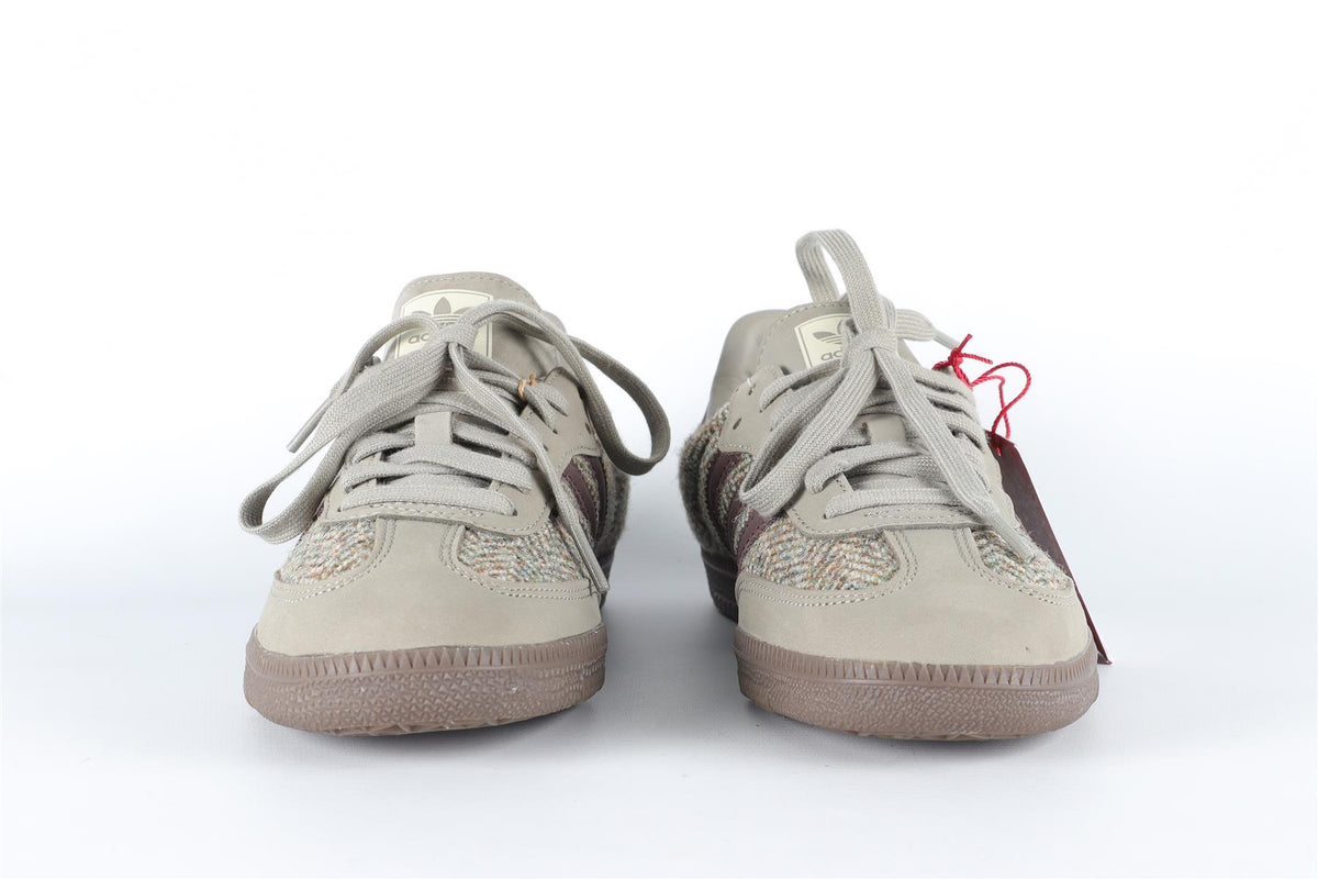 ADIDAS TAUPE SAMBA TWEED PACK WONDER BEIGE SNEAKERS EU 38.5 UK 5.5 US 8.5
