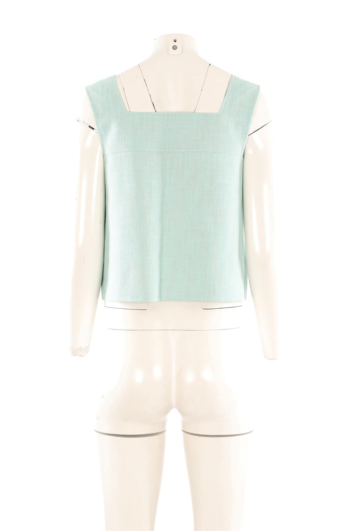 SEE BY CHLOÉ BLUE COTTON TOP FR 40