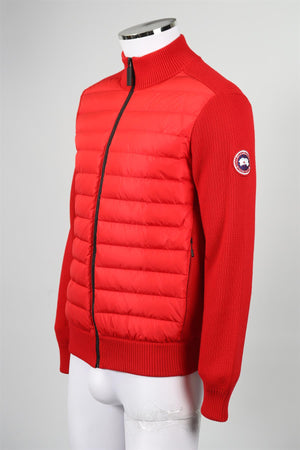 CANADA GOOSE MEN'S KNIT AND PADDED SHELL DOWN JACKET MEDIUM