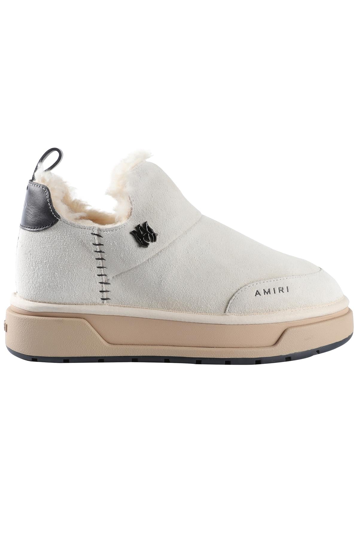 AMIRI ECRU SUEDE ANKLE BOOTS EU 40 UK 7 US 10