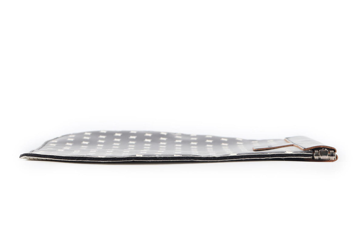 MARNI BLACK LEATHER CLUTCH