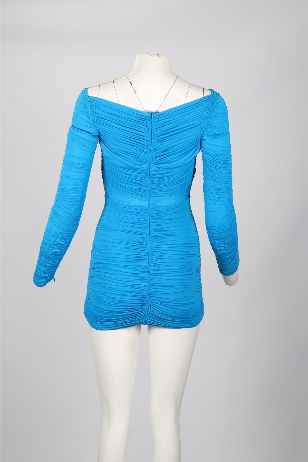 ALEX PERRY RUCHED JERSEY MINI DRESS UK 10