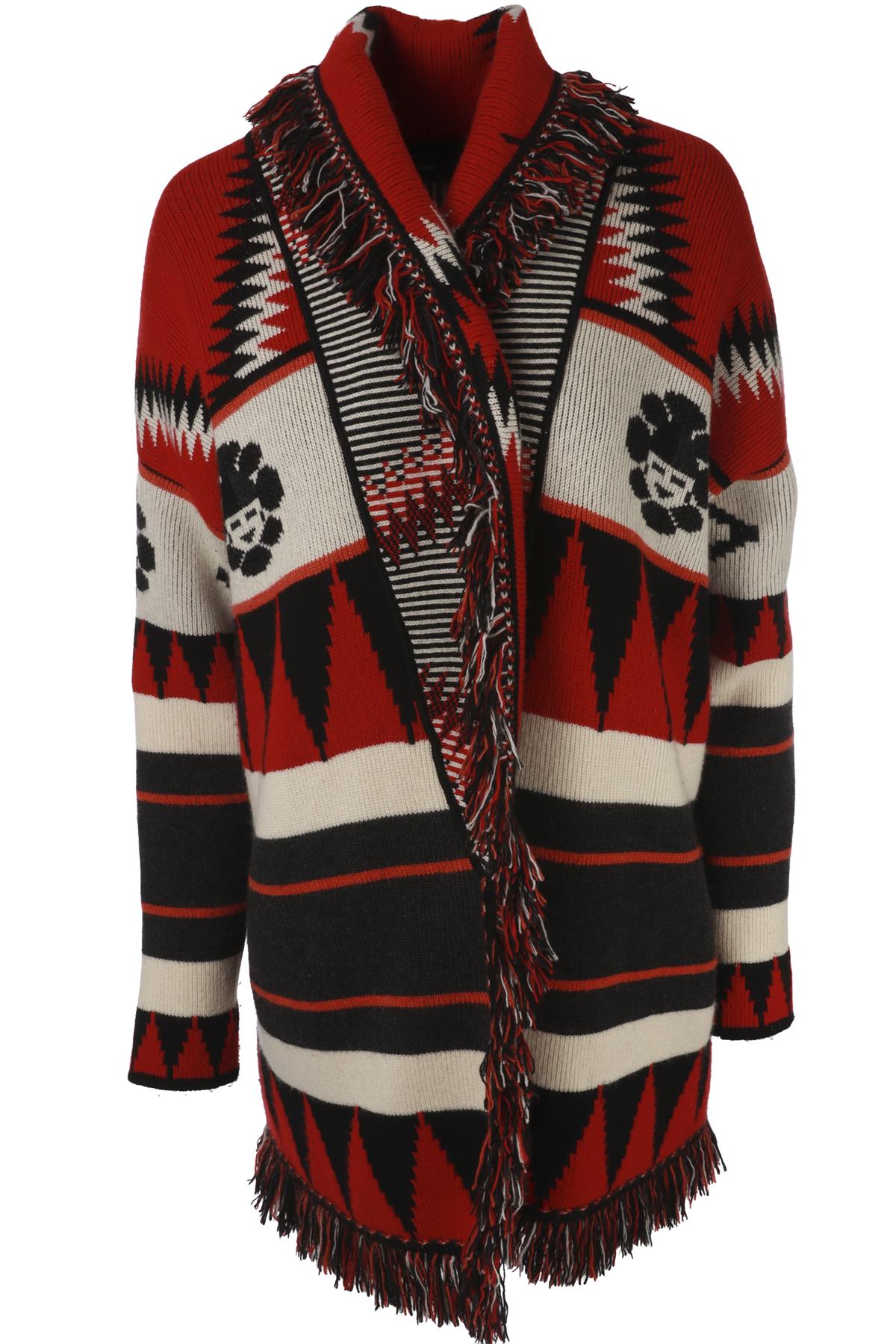 ALANUI MULTI WOOL CARDIGAN MEDIUM