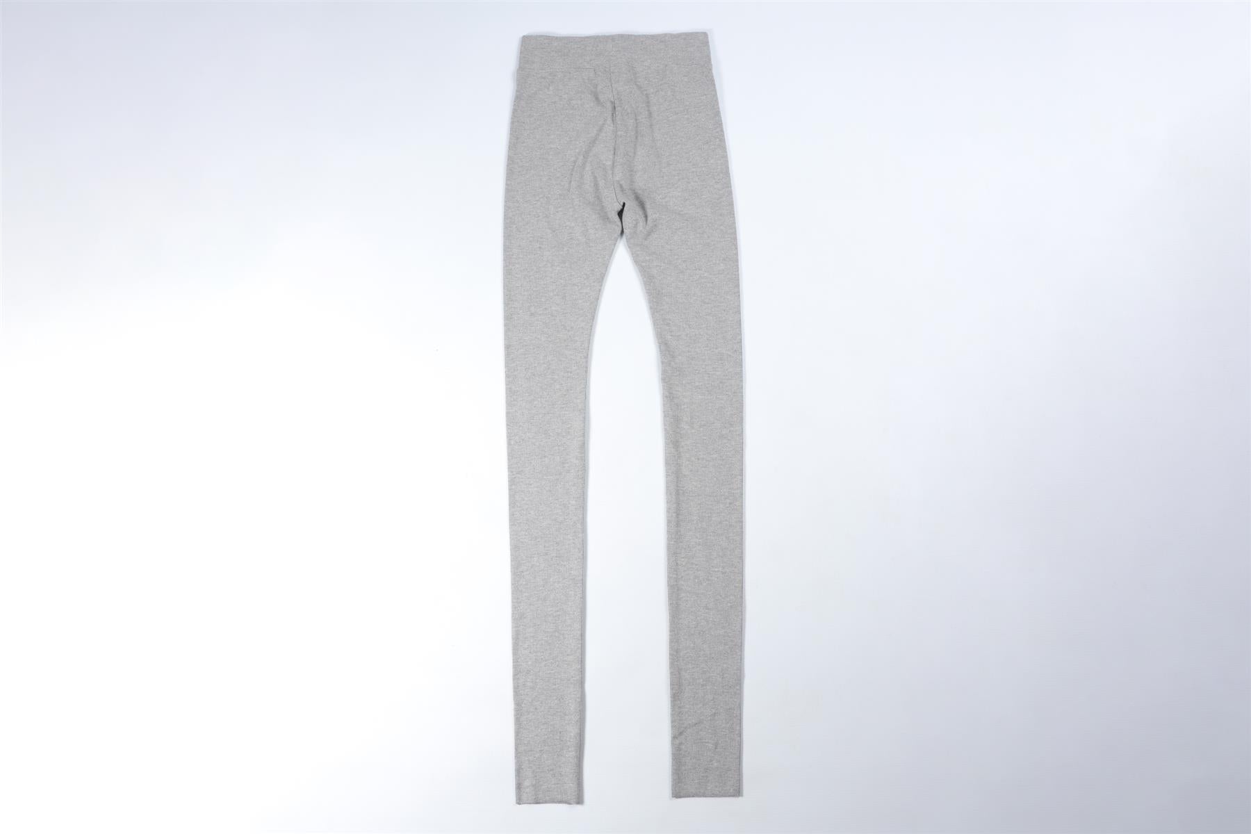 ETERNE GREY COTTON LEGGINGS XSMALL