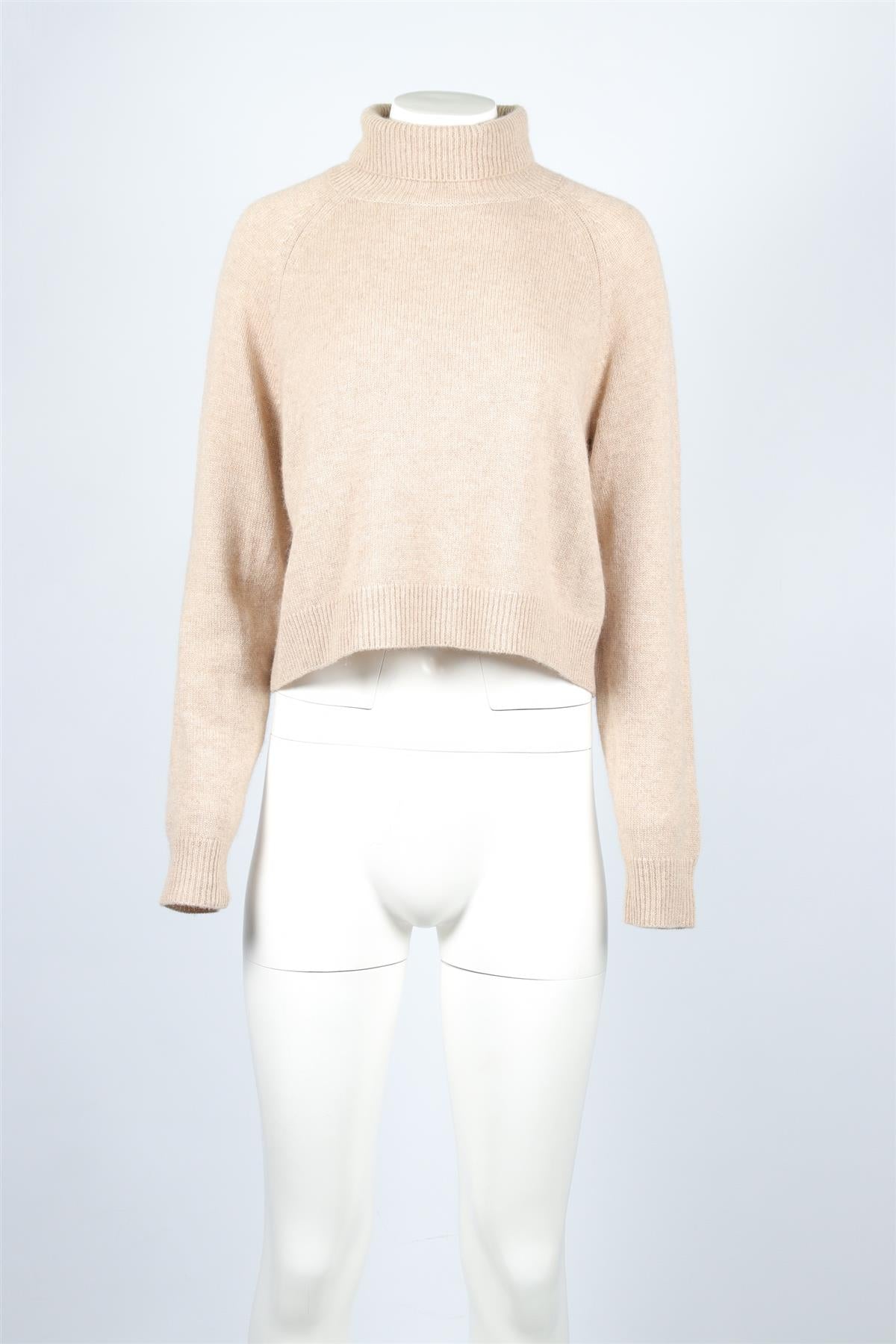 NAKED CASHMERE BEIGE CASHMERE SWEATER XSMALL