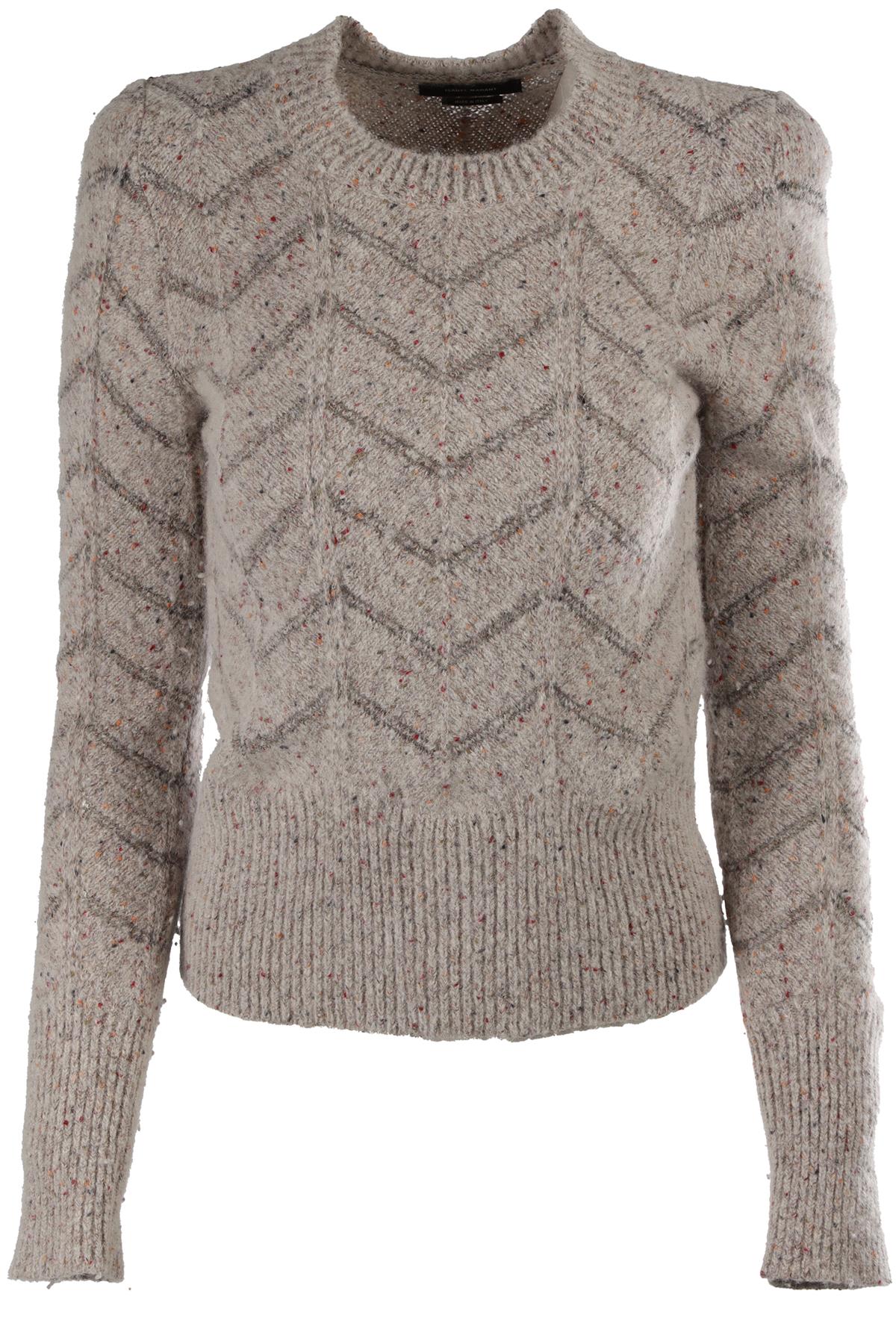 GREY ALPACA SWEATER