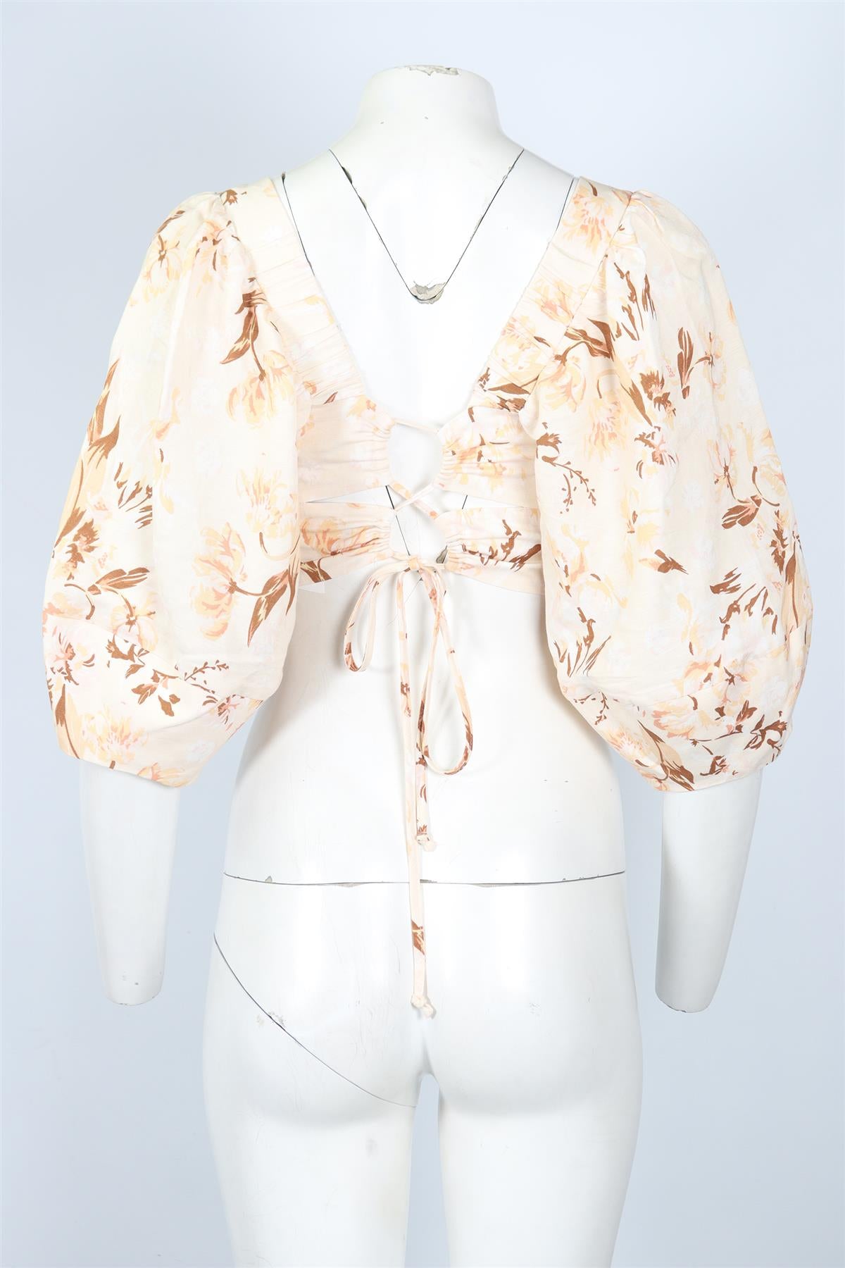 SHONA JOY LINEN BLEND TOP AU 8 UK 8